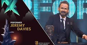 Jeremy Davies wins Performer for The Stranger in God of War | BAFTA Games Awards 2019