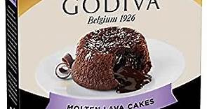 Godiva Molten Lava Cake Mix, 10.4 oz box (Pack of 4)