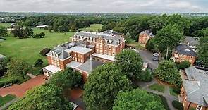 An Aerial View of the George School Campus