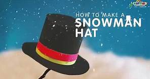How to make the Snowman's Hat