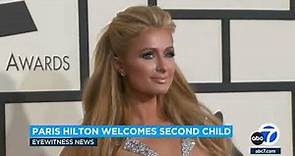 Paris Hilton announces arrival of baby daughter, London