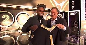 The New Orleans Saints select Chris Olave #11 overall in the 2022 NFL Draft