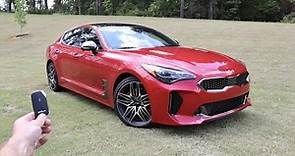 2022 Kia Stinger GT2 RWD: Start Up, Launch Control, Exhaust, POV, Test Drive and Review