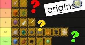 Minecraft Origins Mod! TIER LIST | ALL RACES ANALYZED 1.16.5