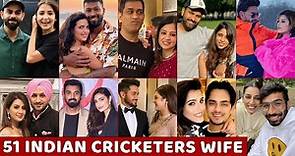 51 Indian Cricketers Wife 2023 | Most Beautiful Wives Of Indian Cricketers