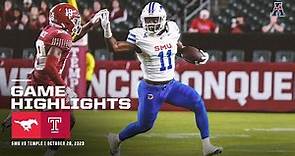 Game Highlights: SMU 55, Temple 0 Football (October 20, 2023)