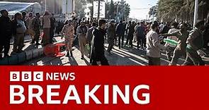 Iran: At least 100 dead in bomb blasts near general Qasem Soleimani's tomb | BBC News