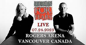 Tears For Fears 2023 live at Rogers Arena Vancouver BC