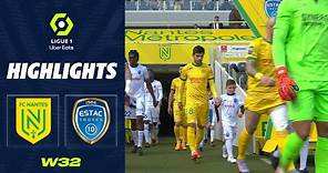 FC NANTES - ESTAC TROYES (2 - 2) - Highlights - (FCN - ESTAC) / 2022-2023