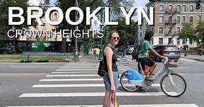 NEW YORK CITY Walking Tour [4K] - BROOKLYN - CROWN HEIGHTS