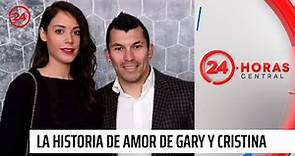 La historia de amor de Gary Medel y Cristina | 24 Horas TVN Chile