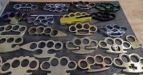 Types and Sizes of Brass Knuckles