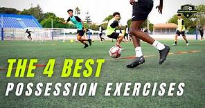 The 4 BEST Possession Exercises ⚽ (NEW variations)