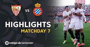 Resumen de Sevilla FC vs RCD Espanyol (2-0)