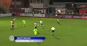 Reece Brown - Checkatrade Player of the Round Nominee