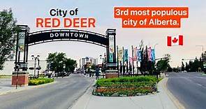RED DEER Downtown Tour, Alberta | Small City Living in Western Canada.