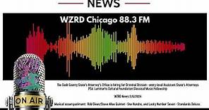 WZRD News: Hiring open for entry-level Assistant State's Attorneys PSA: Classical Music Fellowship