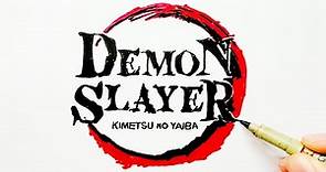 How to Draw the Demon Slayer Logo