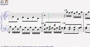 Johann Sebastian Bach's Toccata & Fugue in D minor BWV 565 sheet music - Video Score
