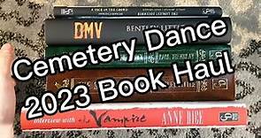 Unboxing a Cemetery Dance Book Haul Featuring All of Their 2023 Hardcovers and Limited Editions