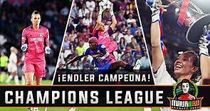 Christiane Endler la primera Chilena en ganar la Champions League - Olympique de Lyon v/s Barcelona
