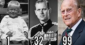Prince Philip Transformation from 0 to 99 years old (1921 - 2021)