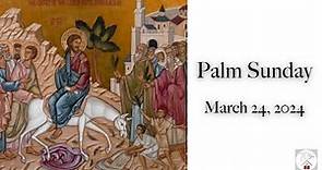 St. Francis Episcopal Church- Palm Sunday- 3/24/2024