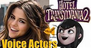 "Hotel Transylvania 2" Voice Actors and Characters