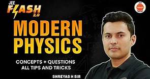 Complete Modern Physics | JEE 2024/25 | PYQs | Shreyas Sir