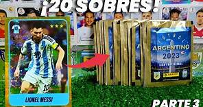 ¡ÚLTIMA PARTE! *20 SOBRES* NUEVO Álbum PANINI Futbol Argentino 2023 - Parte 3