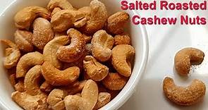 Salted Roasted Cashew Nuts (Easy) | OvalShelf