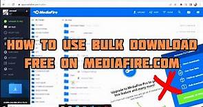 Download Folders From MediaFire
