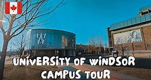 UNIVERSITY OF WINDSOR CAMPUS TOUR | BEST PLACES TO STUDY, CAMPUS GYM & MORE #universityofwindsor