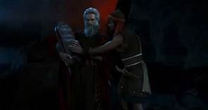 Moses Breaks the Tablets - The Ten Commandments 1956