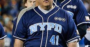 Chris Christie Wears Unfortunately Tight Pants at Celebrity Softball Game—See a Photo of Him in His Uniform