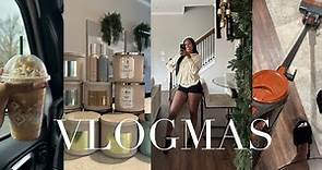 VLOGMAS | A CHAOTIC SUNDAY IN MY LIFE, MORE CANDLES, DECORATING, RESET WITH ME, GROCERY HAUL + MORE
