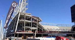 49ers Levi's Stadium Construction Video Santa Clara March 2013 Part 1 of 2