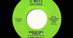 Captain D.J. - Disco UFO (Part II) G-Note Records