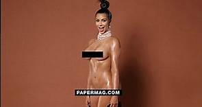 Kim Kardashian poses full frontal in latest Paper Magazine shots