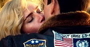 Escena icónica de pelea y beso de Tom Cruise y Kelly McGillis