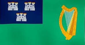 Bandera de Dublín (Irlanda) - Flag of Dublin (Ireland)