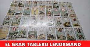 GRAN TABLERO LENORMAND COMO LEERLO/ CUSO GRATIS DEL ORACULO LENORMAND
