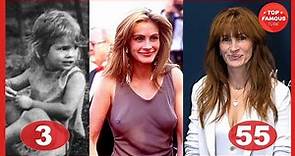 Julia Roberts Transformation ⭐ From 2 To 55 Years Old