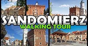 SANDOMIERZ OLD TOWN Walking Tour - Spacer po Sandomierzu - Poland (4k)
