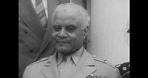African American General Benjamin O. Davis, Sr 1954