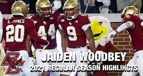 Jaiden Woodbey 2021 Regular Season Highlights | Boston College DB