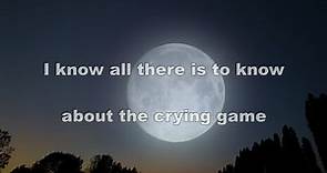 Boy George - The Crying Game - lyrics
