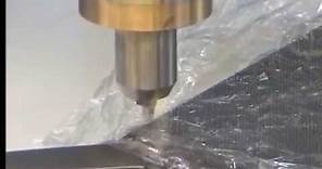 Ultrasonic Cutting on a Multi-Axis CNC Machine -- Dukane Ultrasonics