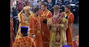 Patriarchs of Jerusalem and Moscow consecrate Cathedral (inspired by Hagia Sophia)