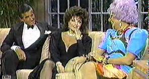 Dame Edna in 1st US appearance on Joan Rivers talk show